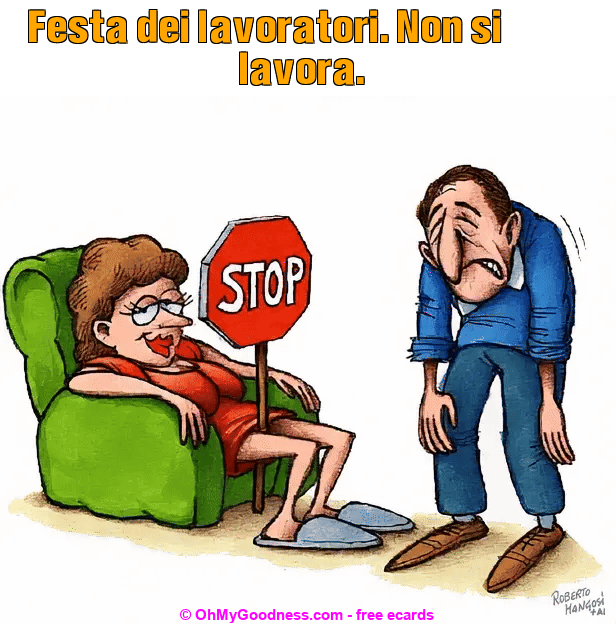 : Festa dei lavoratori. Non si lavora.