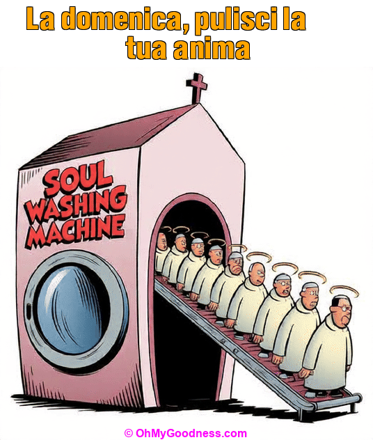 : La domenica, pulisci la tua anima