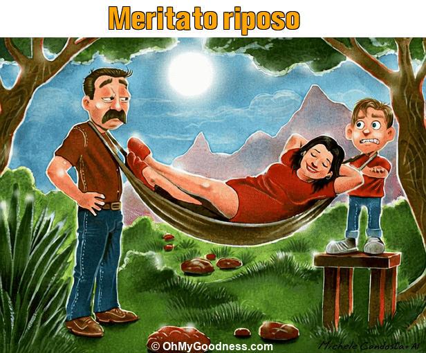 : Meritato riposo