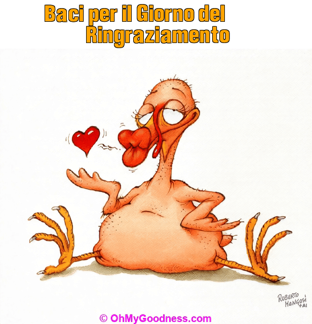 : Baci per il Giorno del Ringraziamento