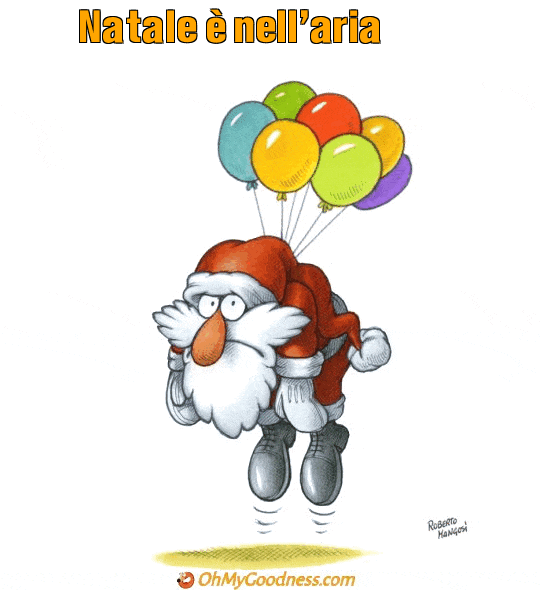 : Natale  nell'aria