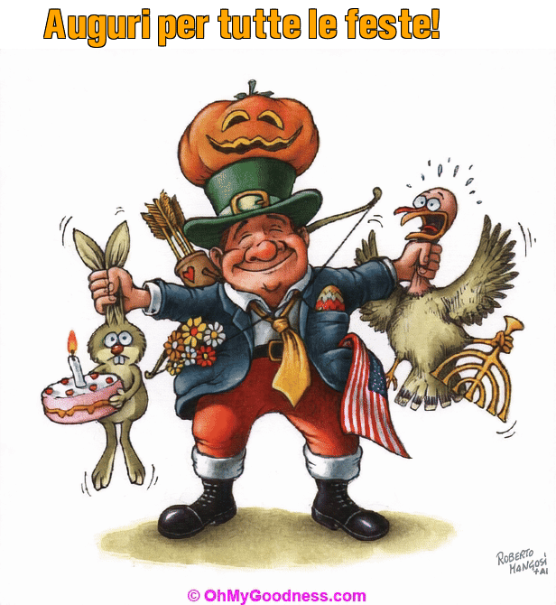 : Auguri per tutte le feste!
