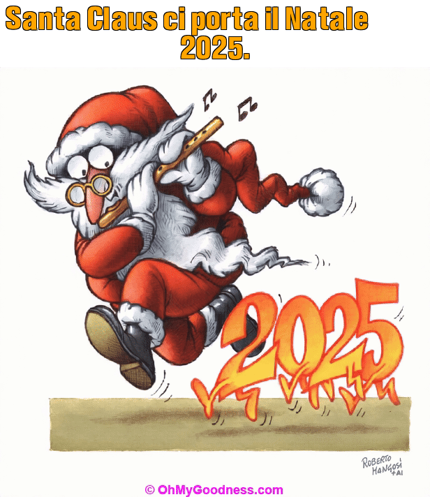 : Santa Claus ci porta il Natale 2025.