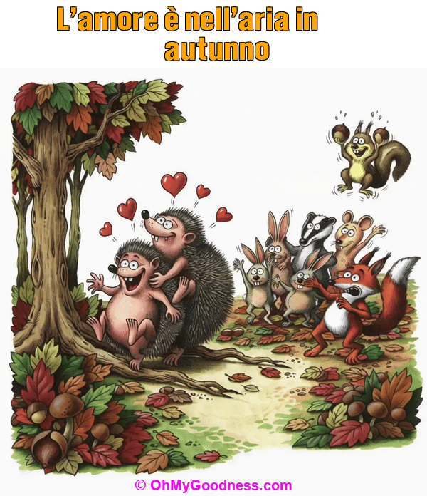 : L'amore � nell'aria in autunno