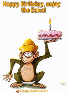 Wishing you a memorable day. Happy Birthday! Cool gif for WhatsApp.