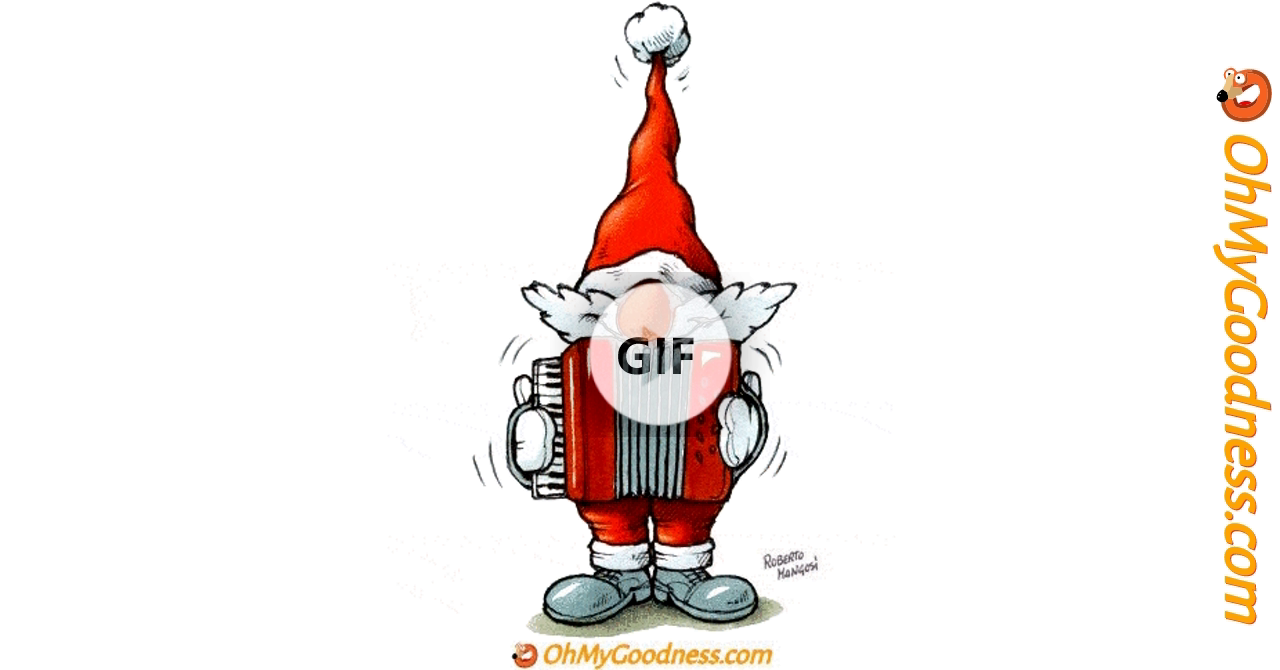 Babbo Natale che suona la fisarmonica meme generatore meme