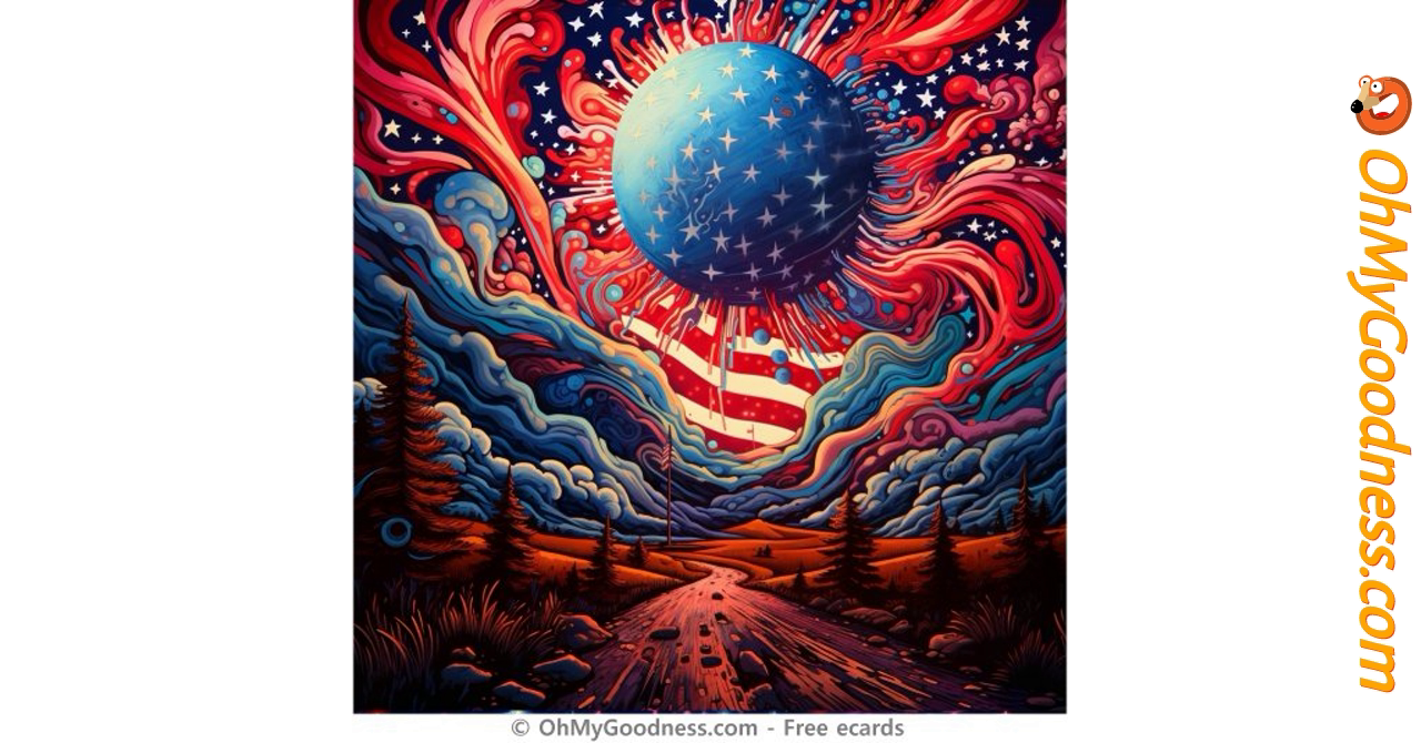 fourth of july trippy