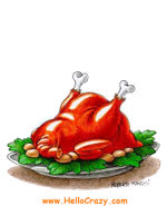 Funny ecard  - Enjoy the Thanksgiving dinner