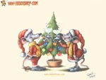 Mice Merry Christmas (1024x768)