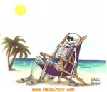 Funny ecard  - Nothing like a day at the beach to bring you back to life!