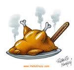 Funny ecard  - Bird Flu: Safe Turkey?