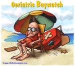 Senior Baywatch... waiting for the New Social Security Retirement Age