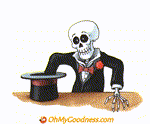 Animated Funny ecard   - Magic bones