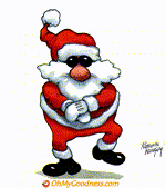 Animated Funny ecard  with music  - Oppa Santa Style