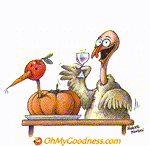 Animated Funny ecard  with music  - Happy Vegan Thanksgiving