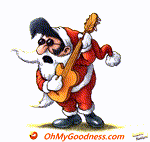 Animated Funny ecard  with music  - ...a rocking Christmas