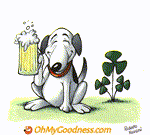 Happy St. Patrick's Day from the Irish Dog