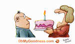 Animated Funny ecard  with music  - Hot birthday wishes, girl!