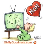 Funny ecard  - I see you more than mom...
