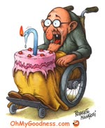 Funny ecard  - Happy birthday... you are not so old!