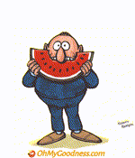 Animated Funny ecard  with music  - watermelon
