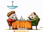 Animated Funny ecard  with music  - enjoy your meal...