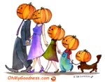 Funny ecard  - Pumpkin Family