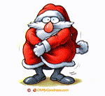 Animated Funny ecard   - Wishing you a Bright Christmas
