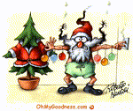 Animated Funny ecard  with music  - Light up your Christmas!