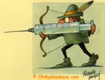 Funny ecard  - Robin Hood Vaccine