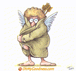 Animated Funny ecard   - Cupid Flasher