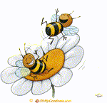 Abejas felices
