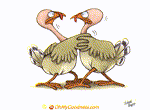 Animated Funny ecard  with music  - Turkeys Tango