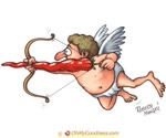 Funny ecard with music  - Hot chili pepper Cupid