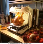 Pavo impreso en 3D, ¡Feliz Día de Acción de Gracias Vegano!
