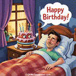 Good morning, wishing you a joyful birthday!