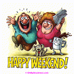 Goodbye paperwork, the weekend begins!
